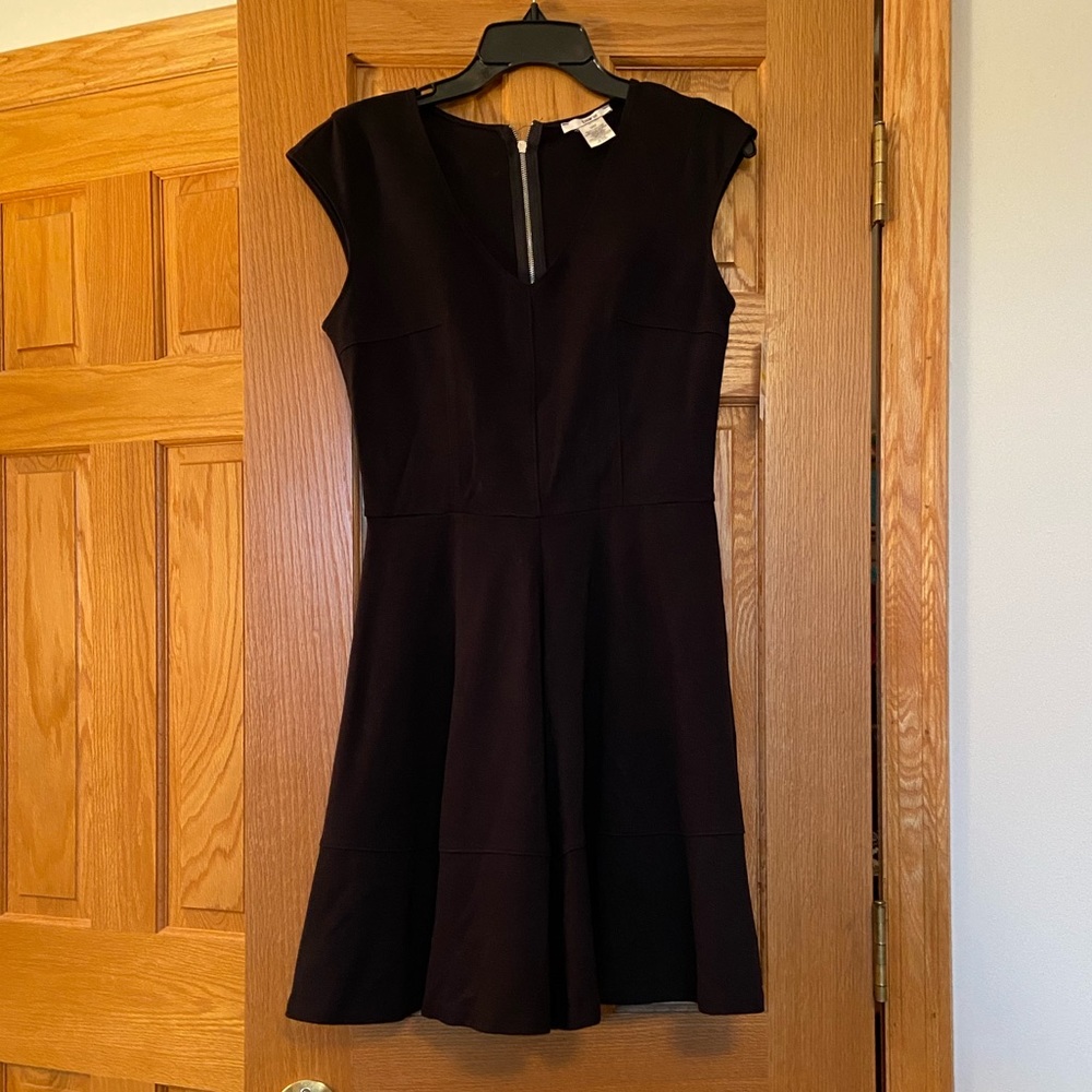 Bar III knit A-line dress